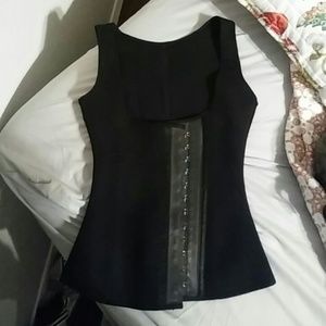 Black waist trainer